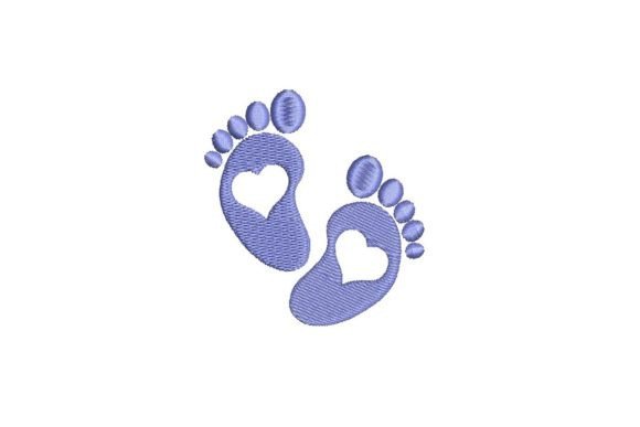 Baby Feet with Hearts: A Seasonal Embroidery Review