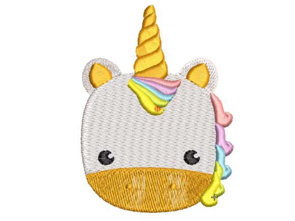 Baby Unicorn Embroidery Design