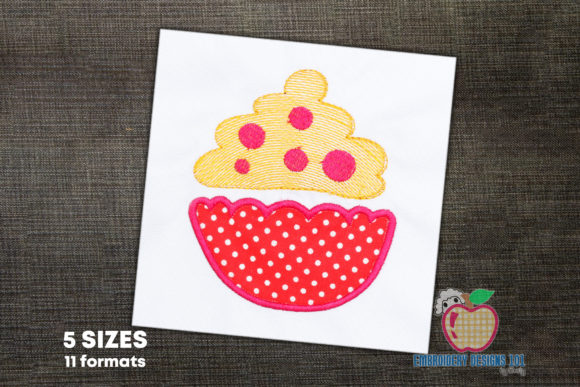 Berry Blaze Cupcake Applique: A Craft Fair Review