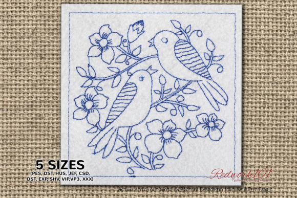 Birds Sitting on Flower in Garden Design Review