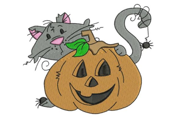 Cat Peeker: A Charming Embroidery Design for Gifts