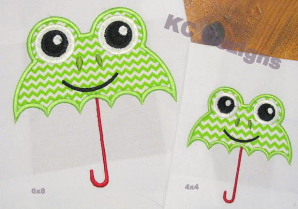 Frog Umbrella: A Cute Applique Hit for Craft Fairs
