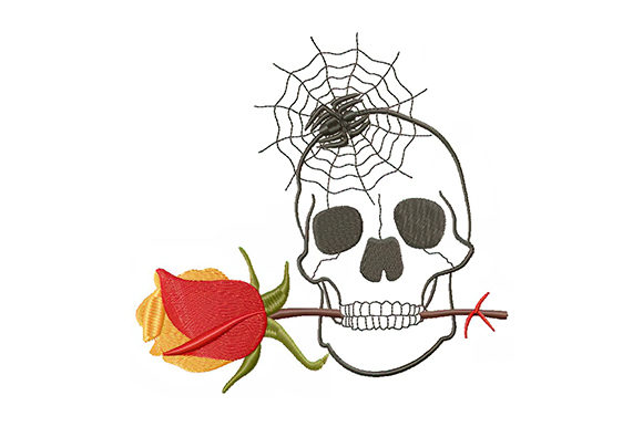 Halloween Skull and Rose: A Designer's Review