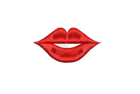 Lips Design Review: A Stylish Choice for Valentine Embroidery