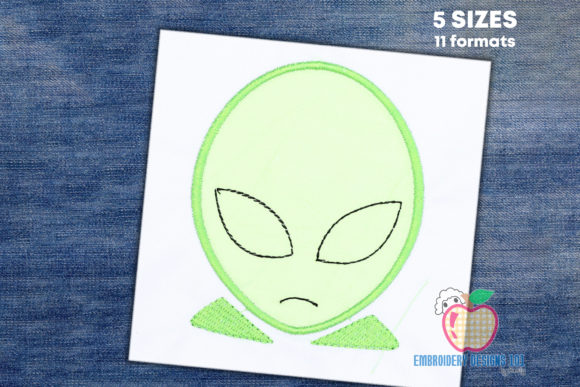 Mini Alien Head Applique Review