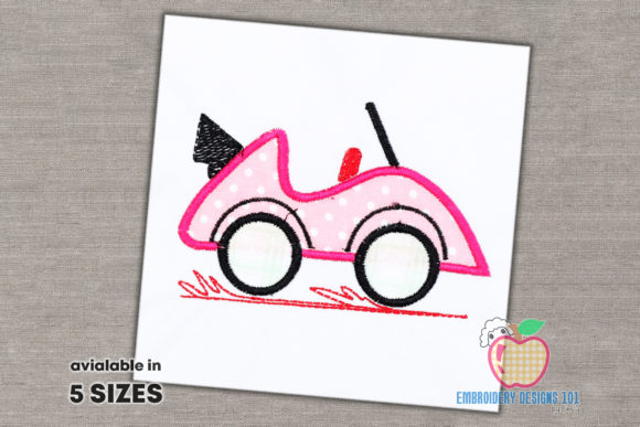 Race Cars Applique Review