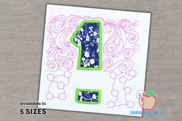 Review: 1st Birthday Split Frame Applique for Pros