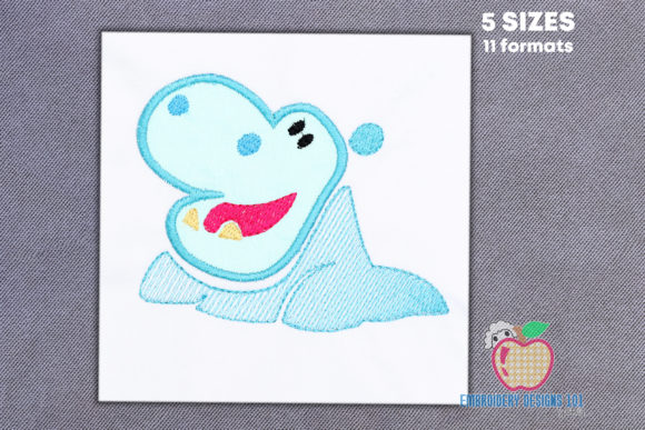 Wild Hippopotamus Applique: A Holiday Design Review