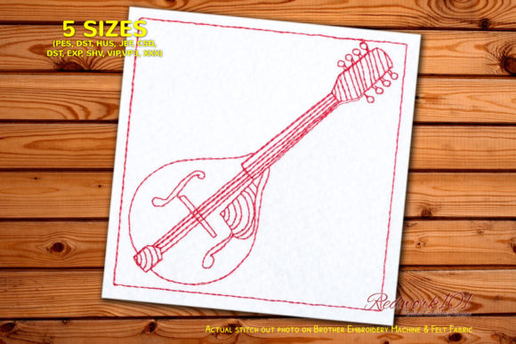 Wood Mandolin Design Review: A Musician's Touch for Embroidery