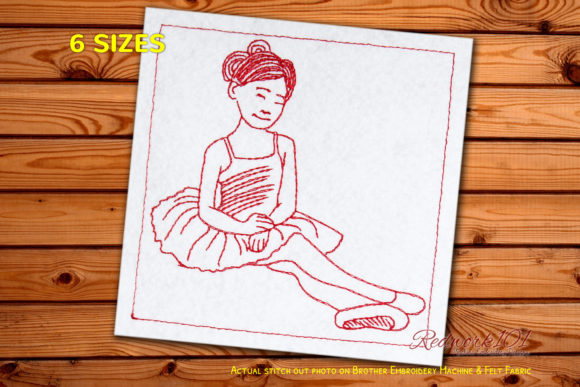 Young Beautiful Sitting Ballerina: A Designer's Review